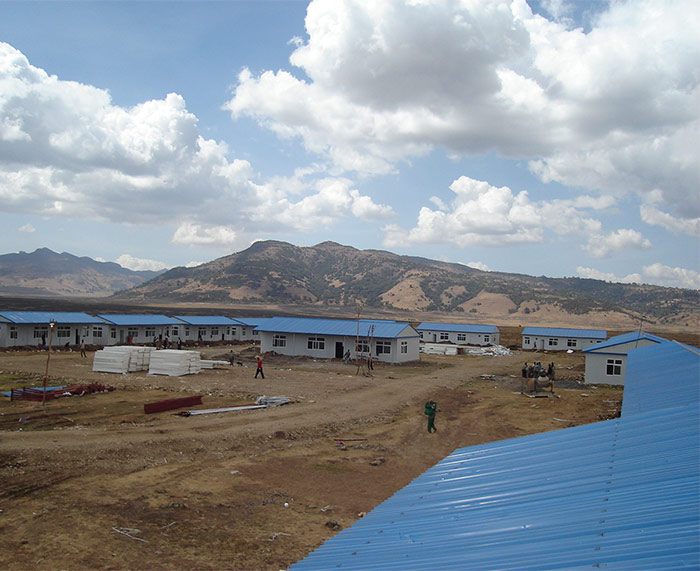 L'éthiopie Maison Préfabriquée Projet